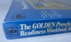 Vintage 1977 Golden Readiness Workbook Preschool Reading Kit SEALED BRAND NEW