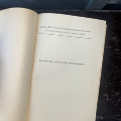 Lot 7 McGraw-Hill Electrical and Electronic Engineering Series Hardcover Books