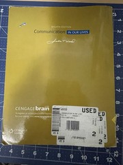 8th Edition, Communication In Our Lives Paperback TextBook