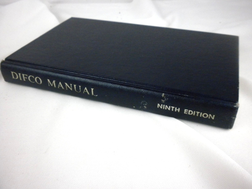 DIFCO Manual – Microbiologial Proecdures Book – HC 1977 – 9th Edition