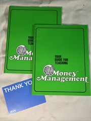 x2 Vintage 1977 Teaching Guide For Money Management By Household International