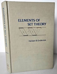 Elements of Set Theory by Herbert B. Enderton, UCLA, Academic Press