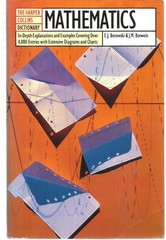 The HarperCollins Dictionary of Mathematics