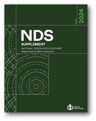 2024 Wood Design Package: NDS with NDS Supplement 2024 Editions