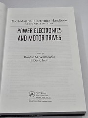 Industrial Electronics Handbook Power Electronics and Motor Drives 2nd Edition