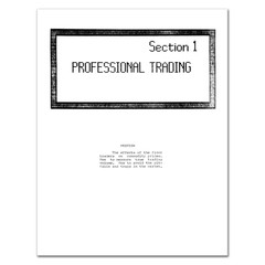 (1985) Commodity Chart Trading System by RICHARD C. ALLEN, Reprint